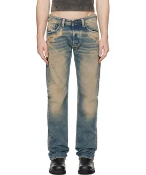 Diesel Blue Straight 1985 Larkee 09k32 Jeans