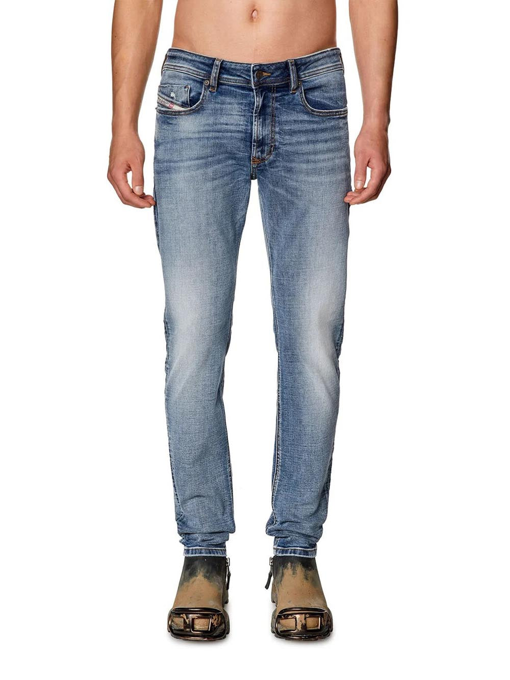 Diesel Jeans Uomo 1979 Sleenker A03595 Medio