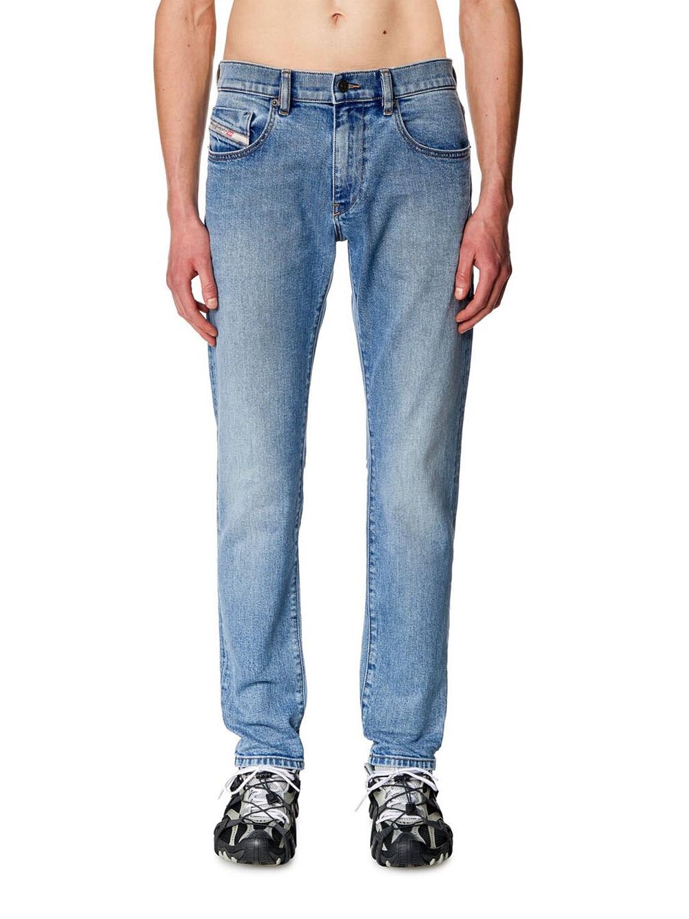 Diesel Jeans Uomo 2019 D-Strukt A03558 Chiaro