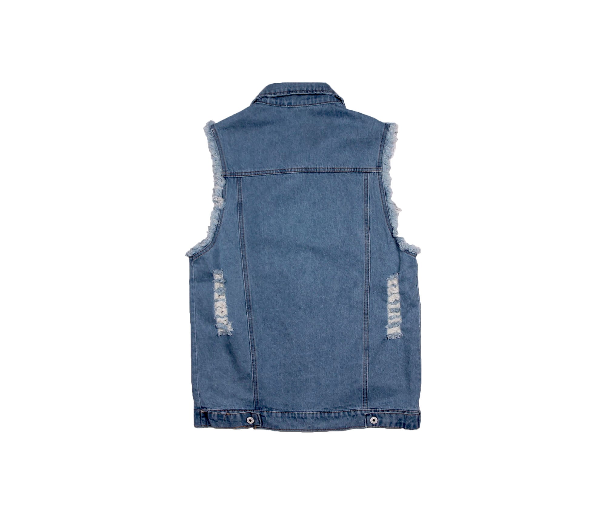 DOPPELGANG - Sleeveless Denim Jacket