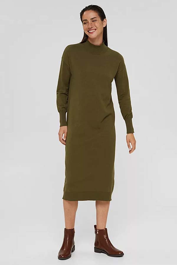 Esprit Knitted Sweater Dress