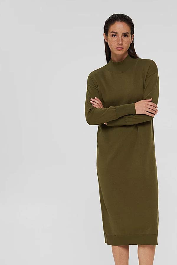 Esprit Knitted Sweater Dress