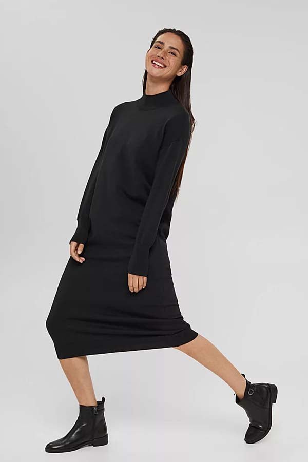 Esprit Knitted Sweater Dress