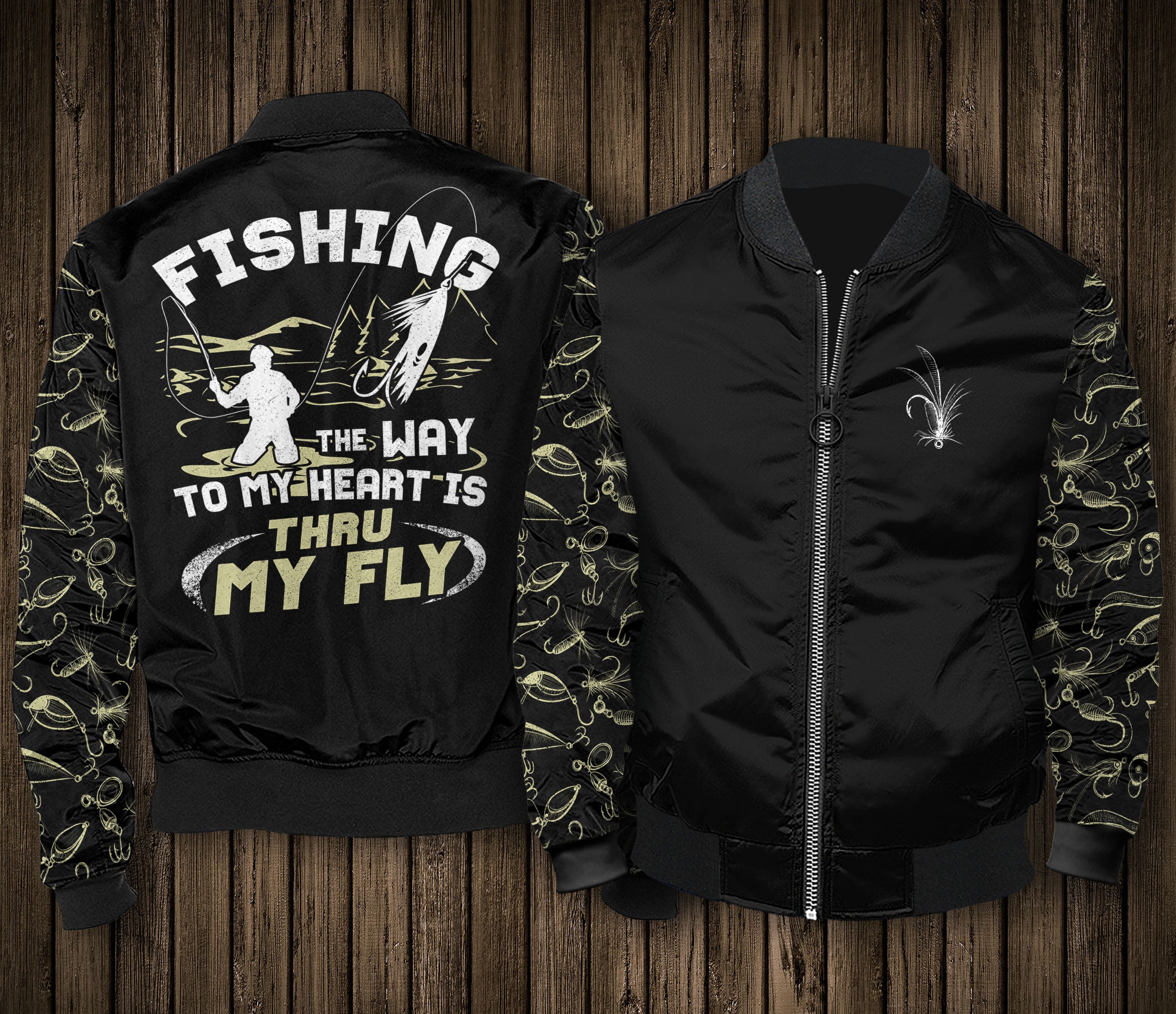 Fly Fishing Bomber Jacket