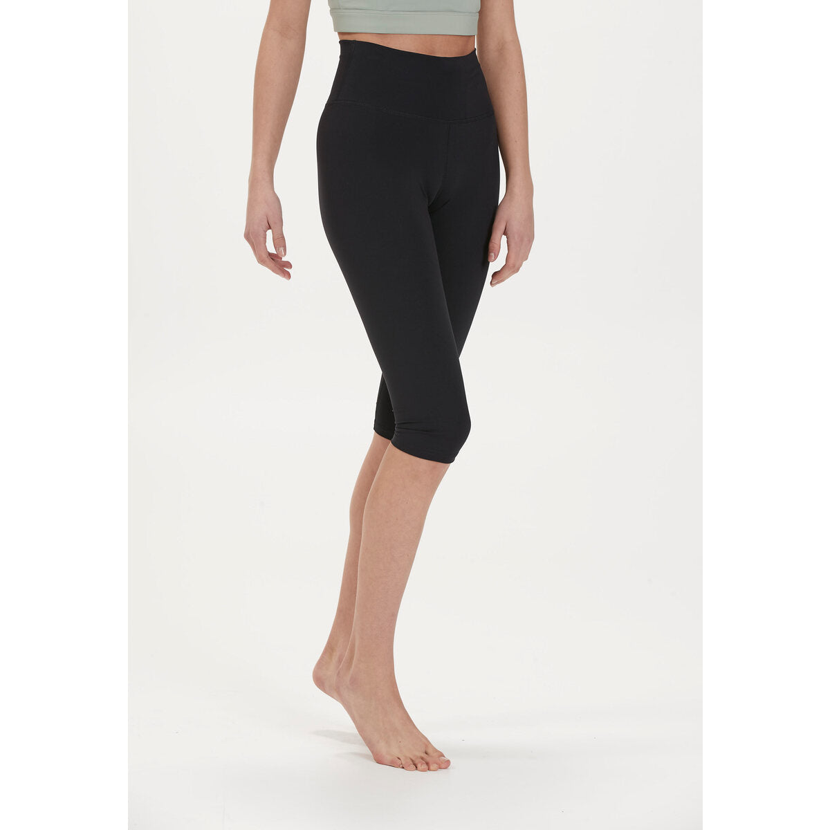 Franz 3/4 Waist Leggings - Black