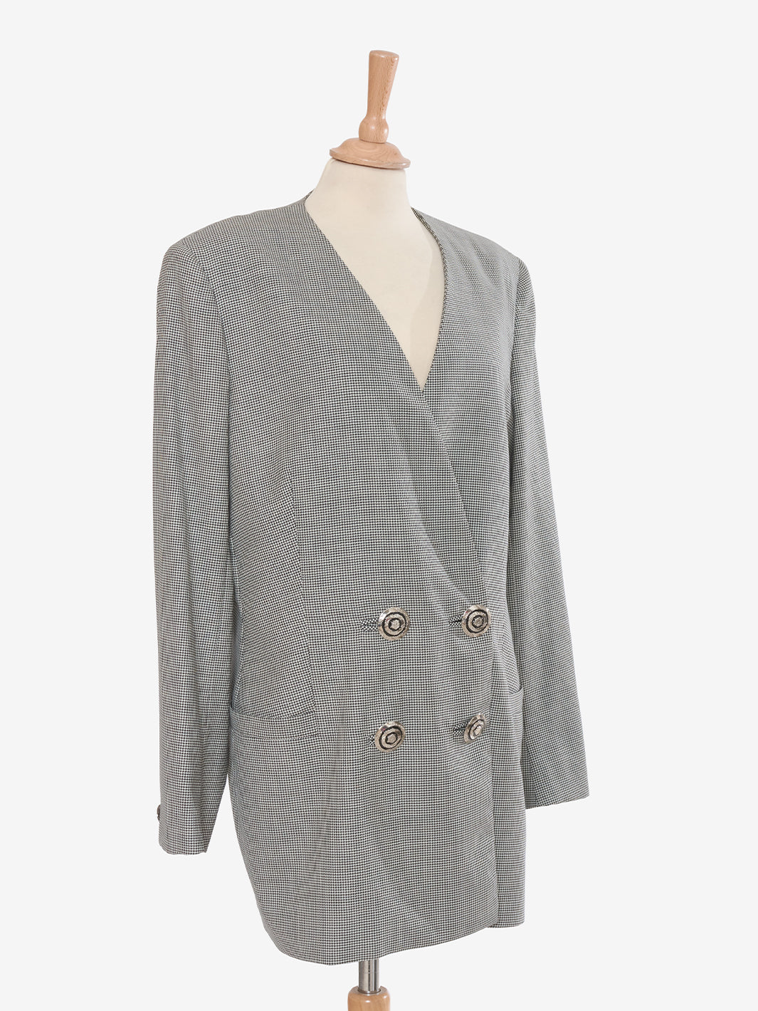 Gianni Versace Houndstooth Blazer