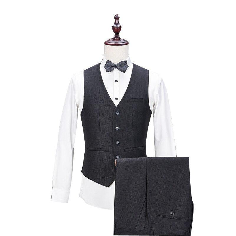 Grand Event Black Three Piece Men Suit