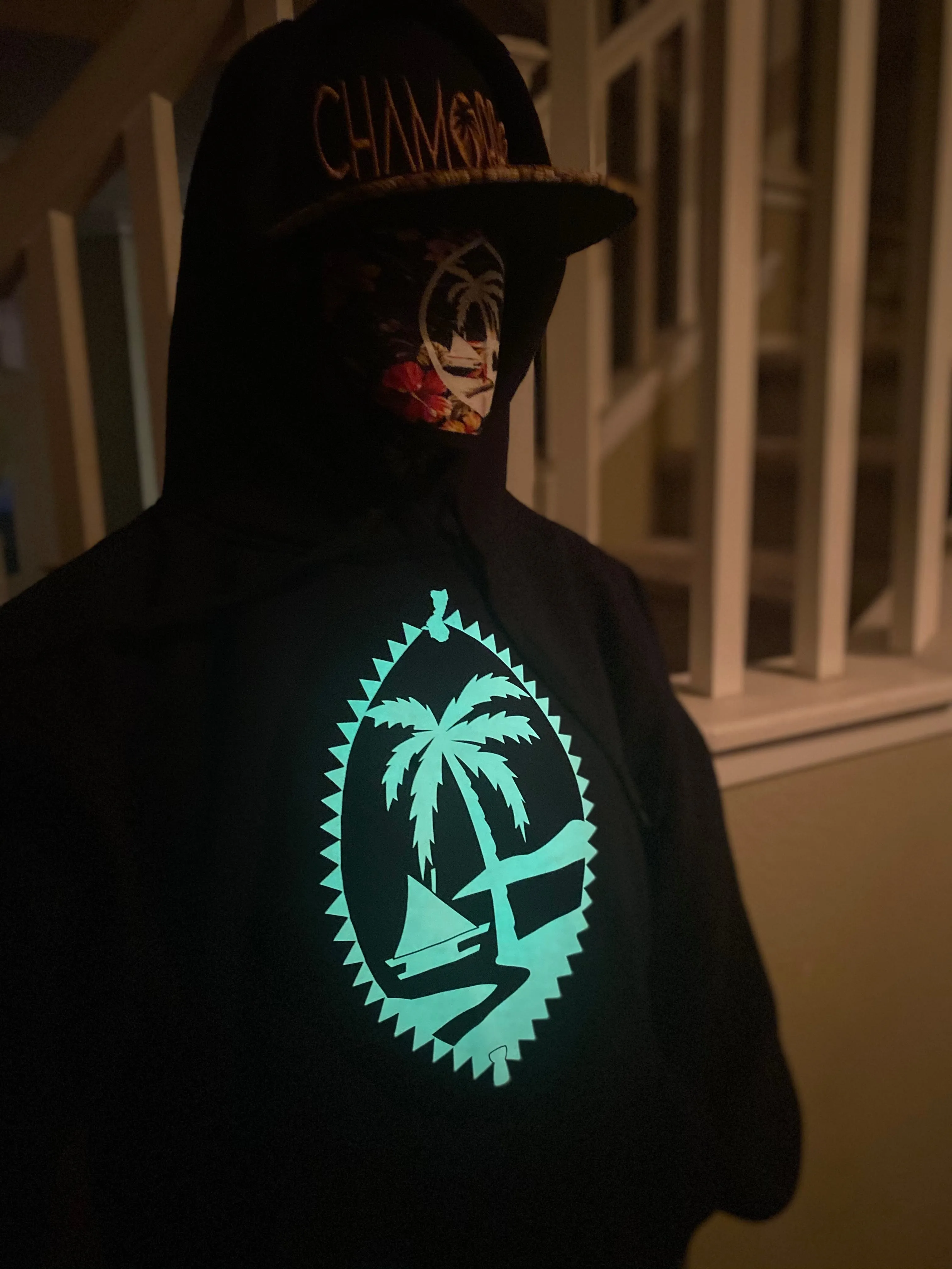 Guam Glow Hoodies Glow in the Dark