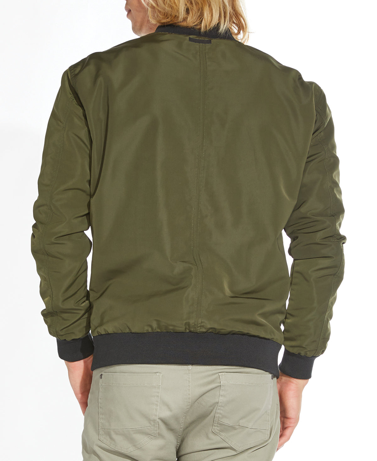 Harley Reversible Bomber Jacket (Olive)