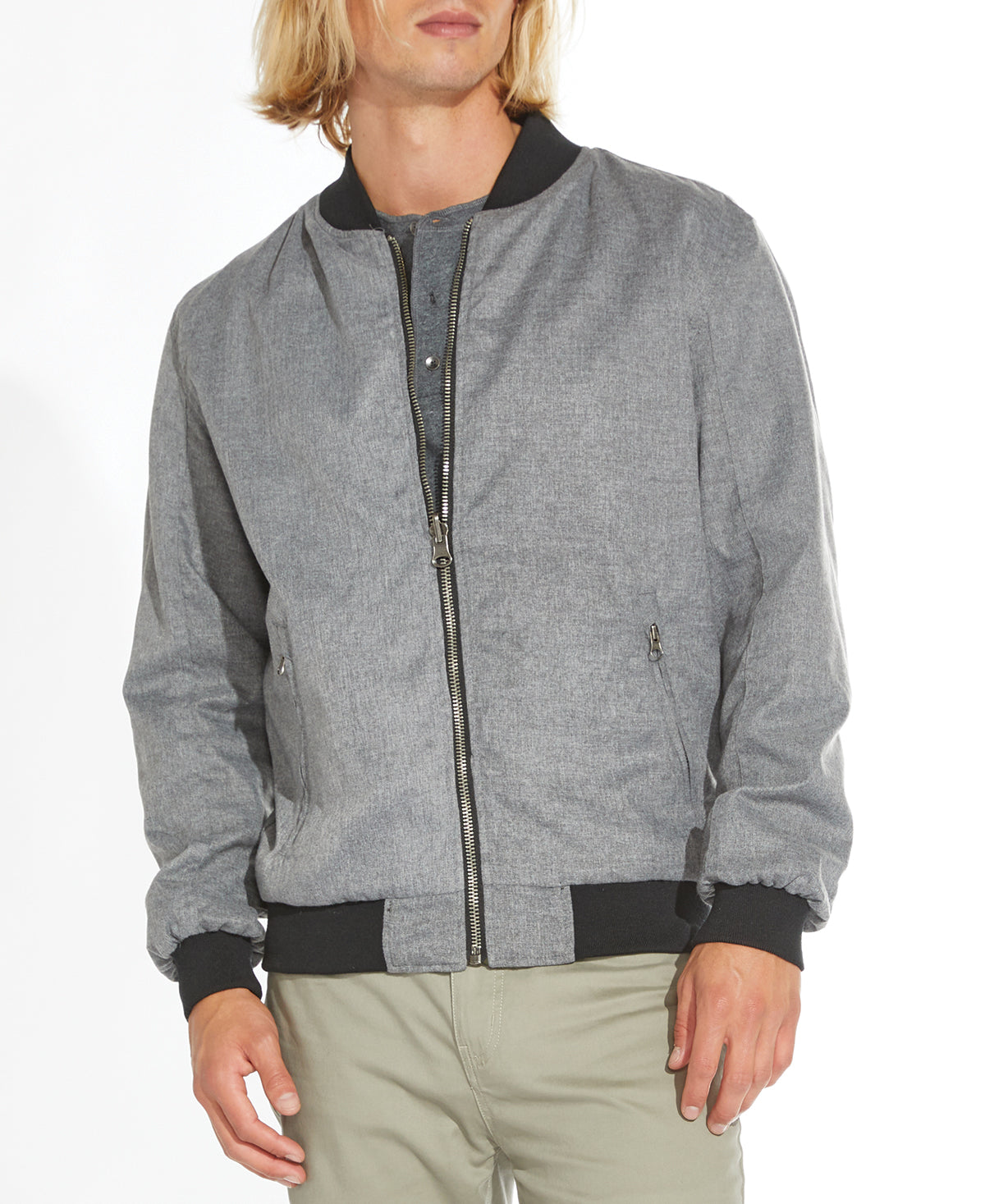 Harley Reversible Bomber Jacket (Olive)