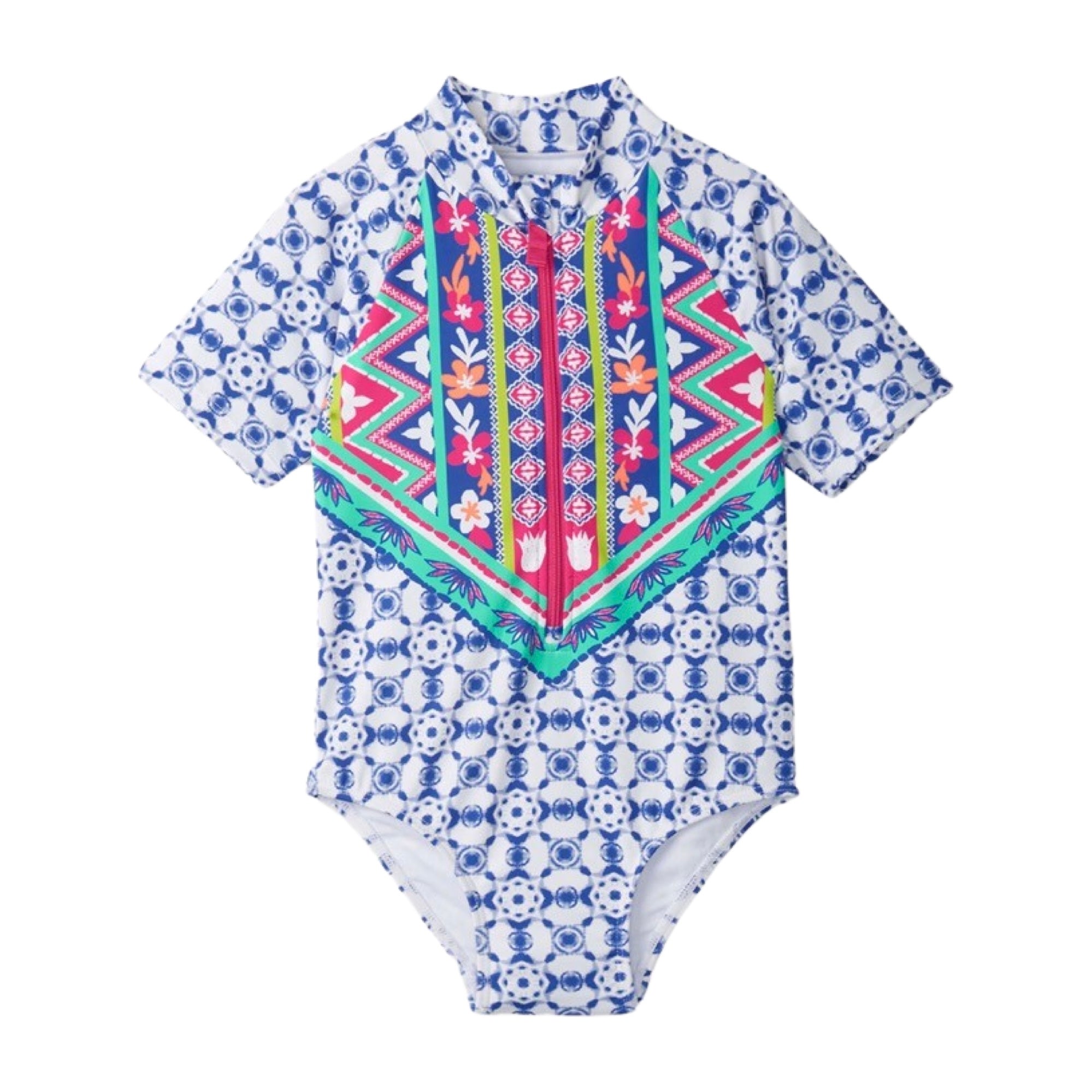 Hatley Kaleidoscope Rashguard One Piece