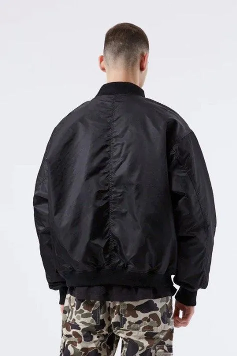 Hector Bomber Jacket - Black