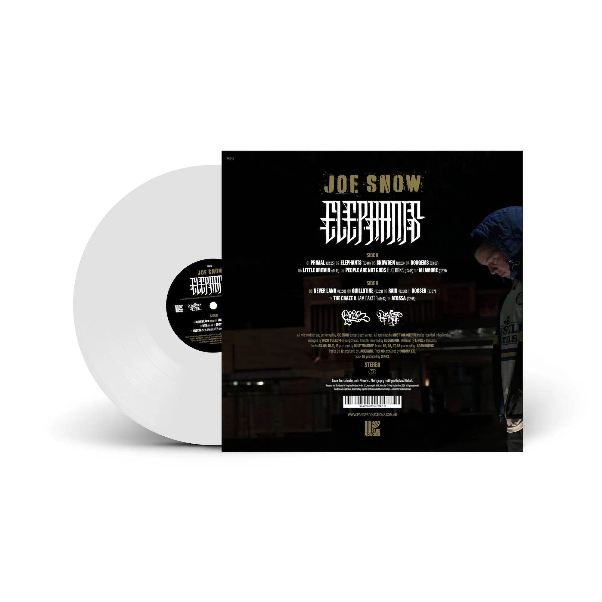 Joe Snow - Elephants (LP/SNOW PEN/TEE)