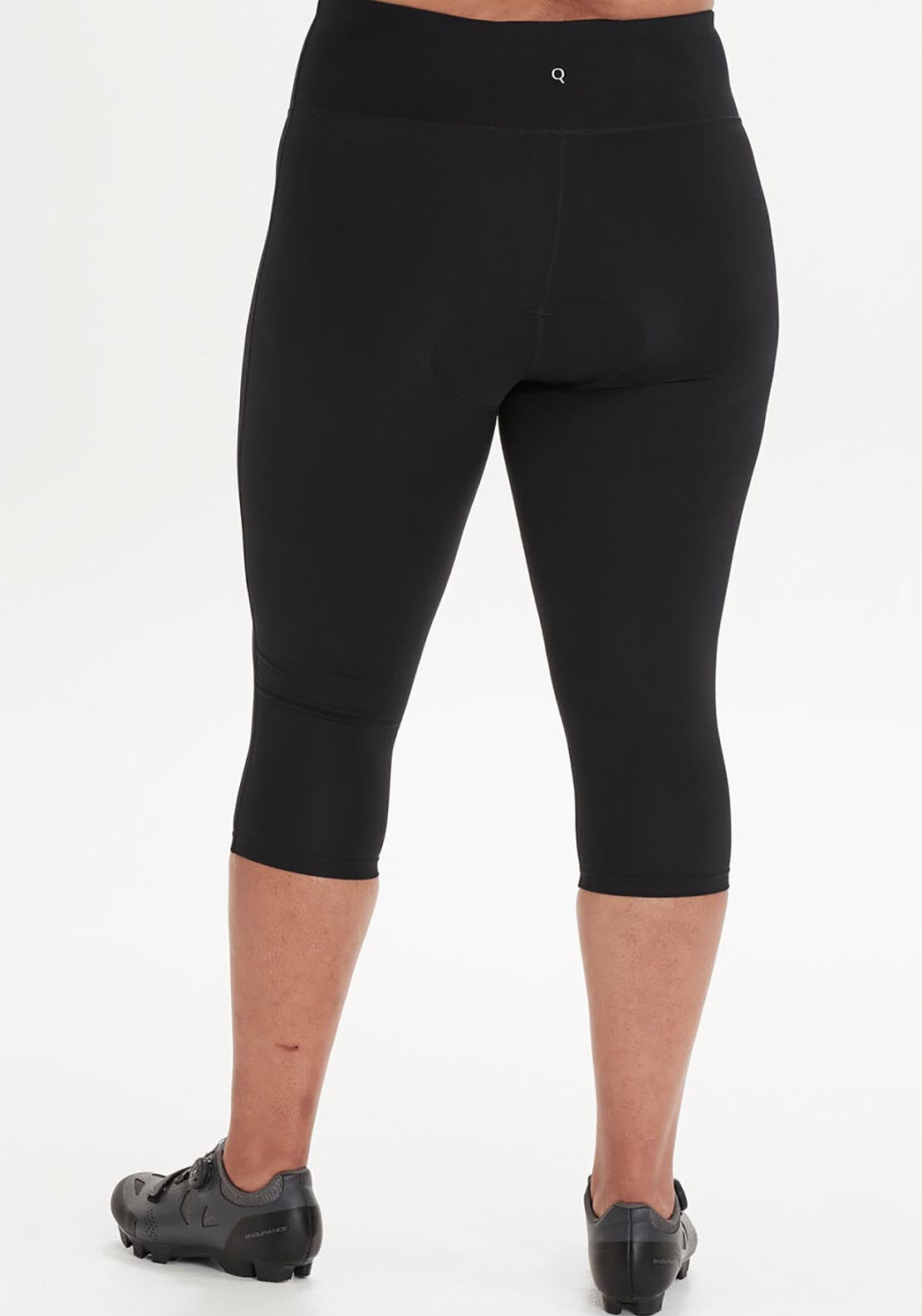 Kaisa Womens 3/4 Spin Leggings - Black