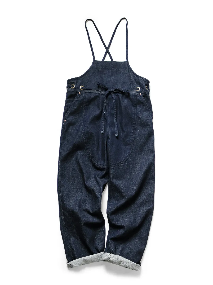 Kapital 11.5oz denim welder overalls Pants