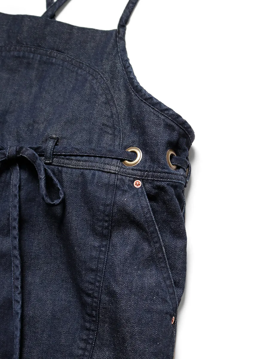 Kapital 11.5oz denim welder overalls Pants