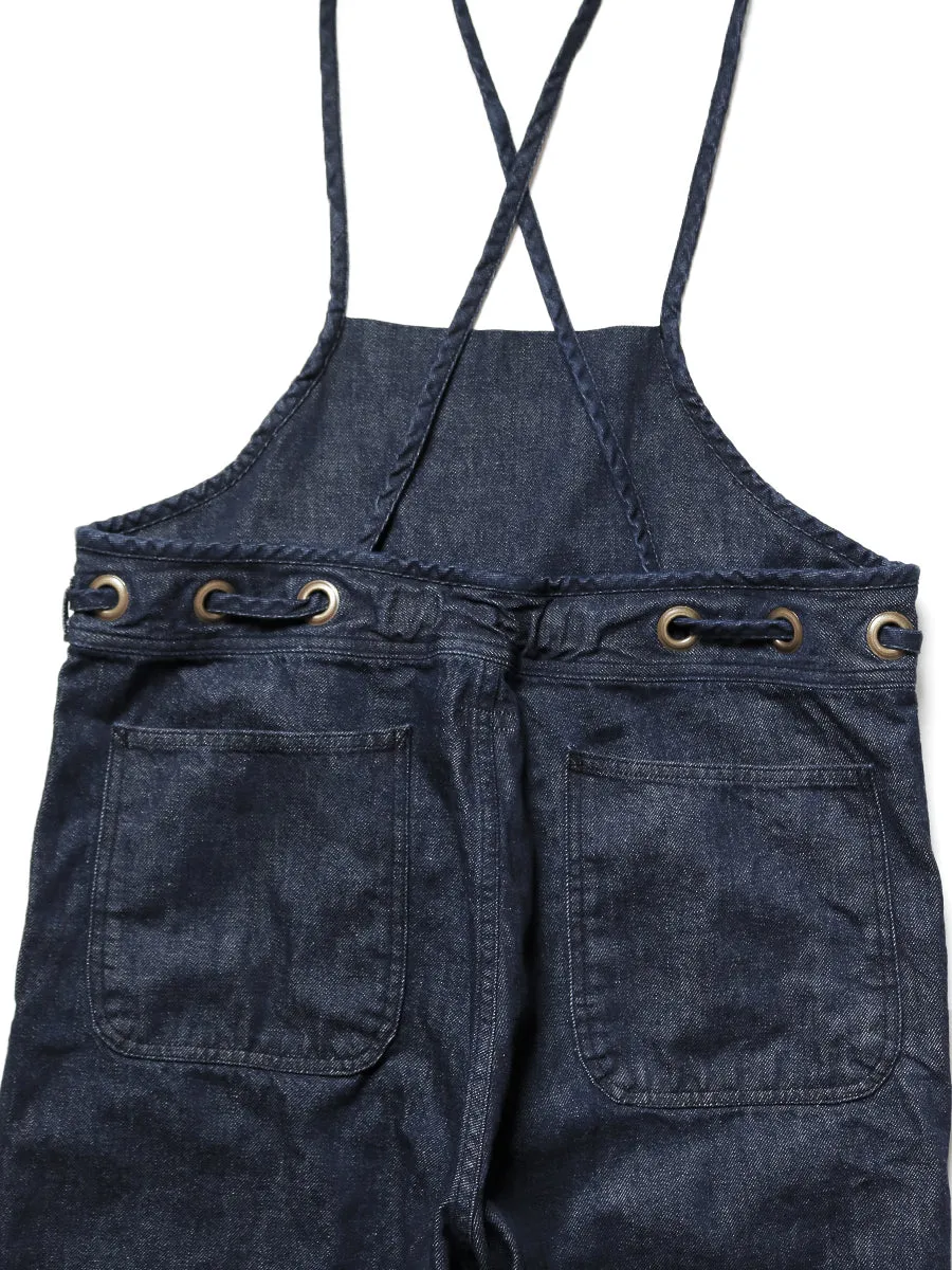 Kapital 11.5oz denim welder overalls Pants