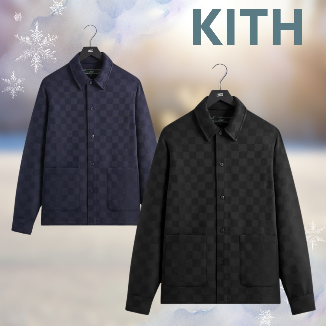 KITH NYC  |Button-down Other Plaid Patterns Street Style Long Sleeves