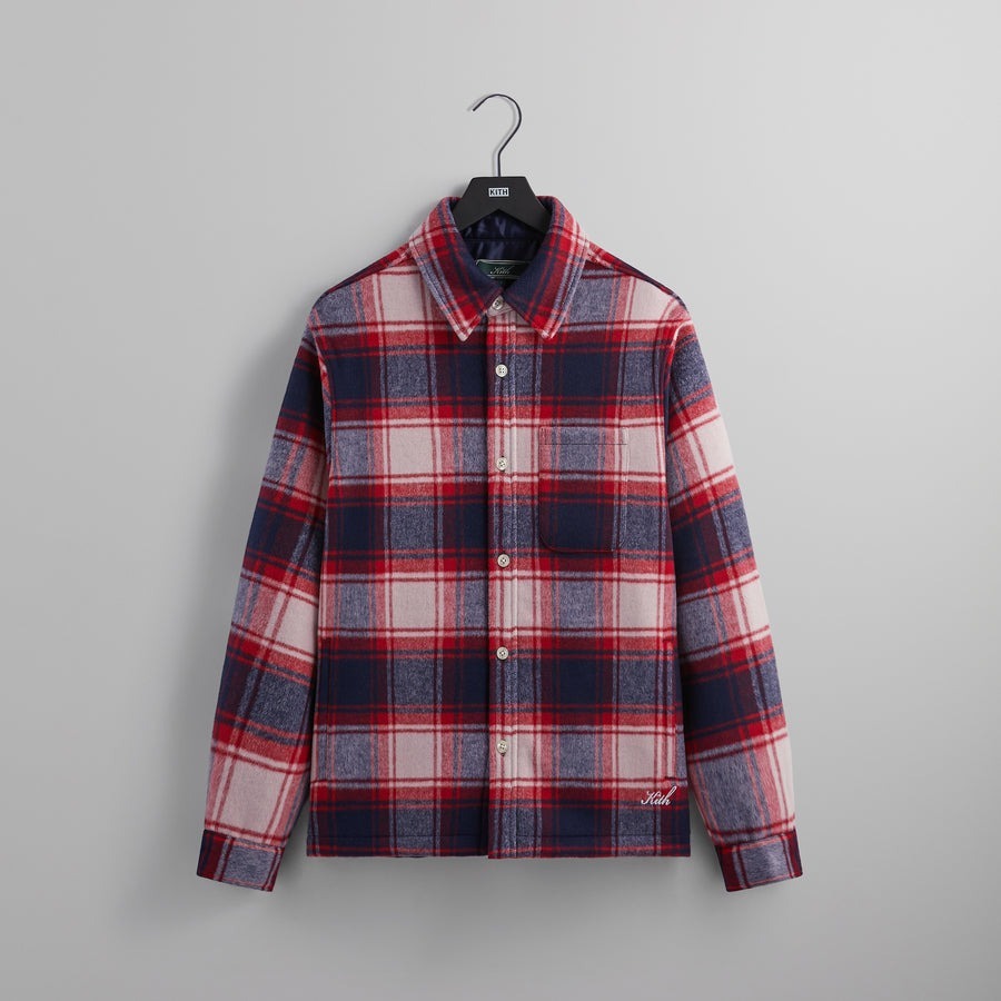 KITH NYC  |Button-down Other Plaid Patterns Wool Street Style