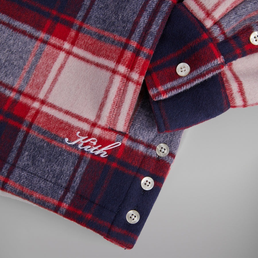 KITH NYC  |Button-down Other Plaid Patterns Wool Street Style