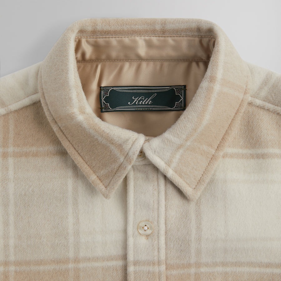 KITH NYC  |Button-down Other Plaid Patterns Wool Street Style