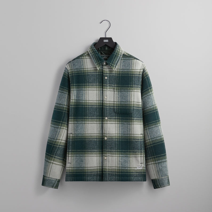 KITH NYC  |Button-down Other Plaid Patterns Wool Street Style