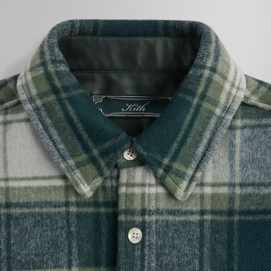 KITH NYC  |Button-down Other Plaid Patterns Wool Street Style