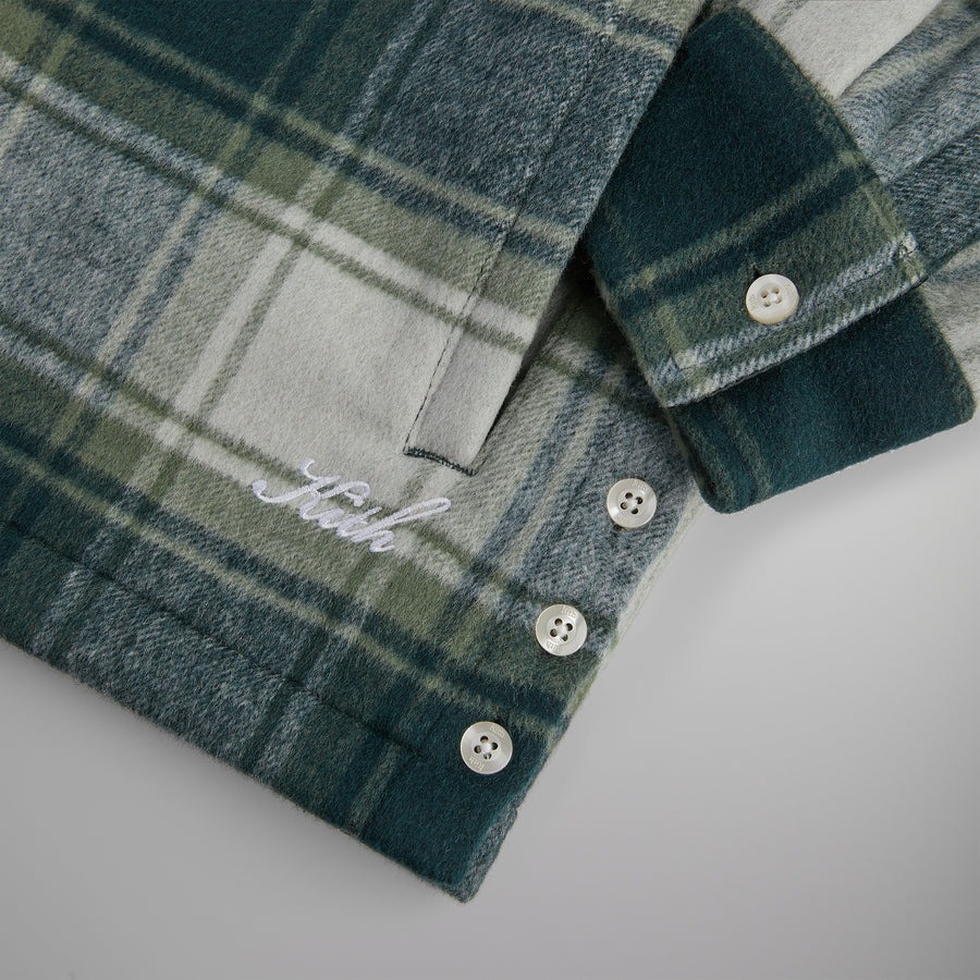 KITH NYC  |Button-down Other Plaid Patterns Wool Street Style