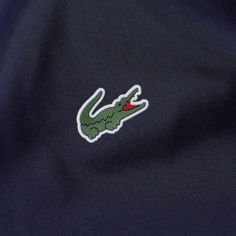 Lacoste Hooded Windbreaker JacketNavy Blue