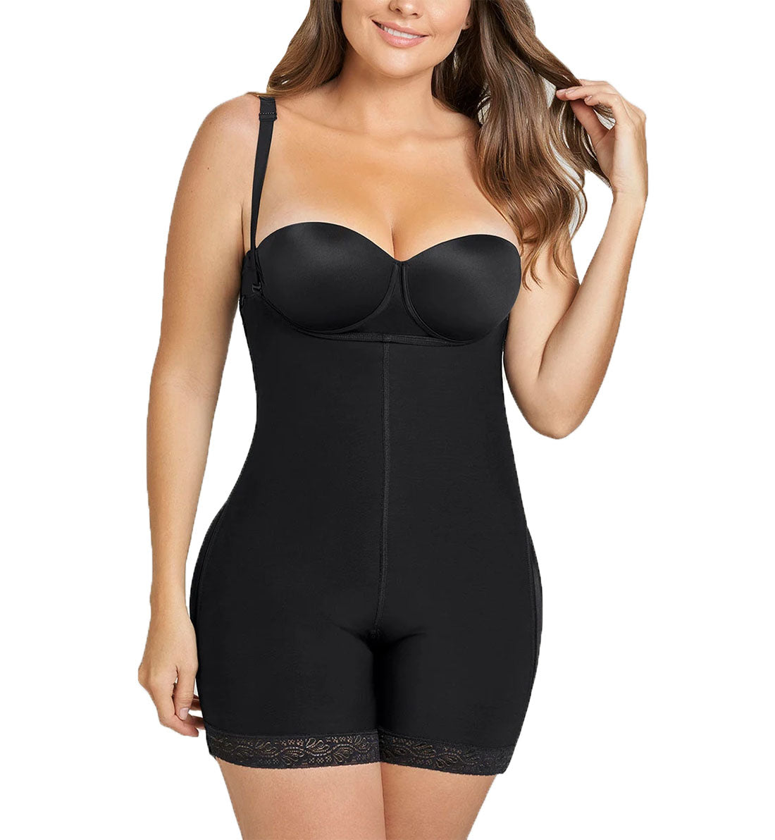 Leonisa Double Take Firm Compression Post-Surgical Body Shaper (018499) - Black