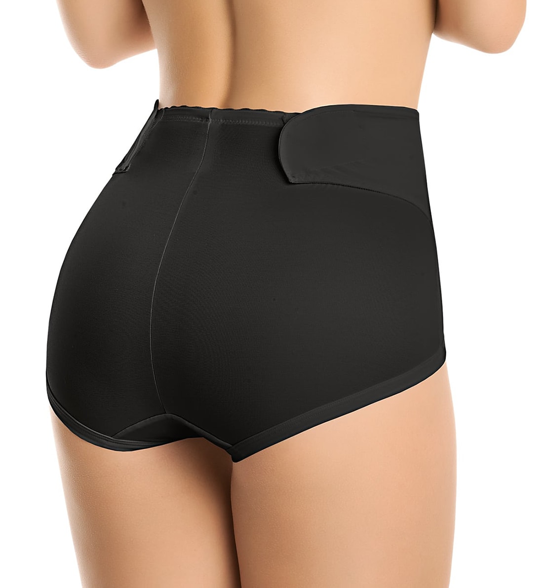 Leonisa Postpartum Panty with Adjustable Belly Wrap (012400) - Black