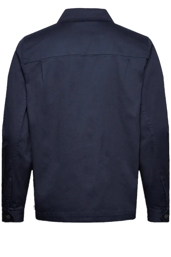 Les Deux Langley Overshirt Navy