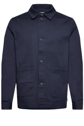 Les Deux Langley Overshirt Navy