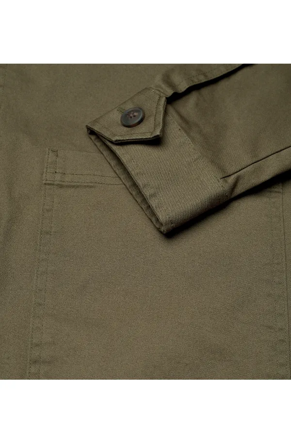 Les Deux Langley Overshirt Olive