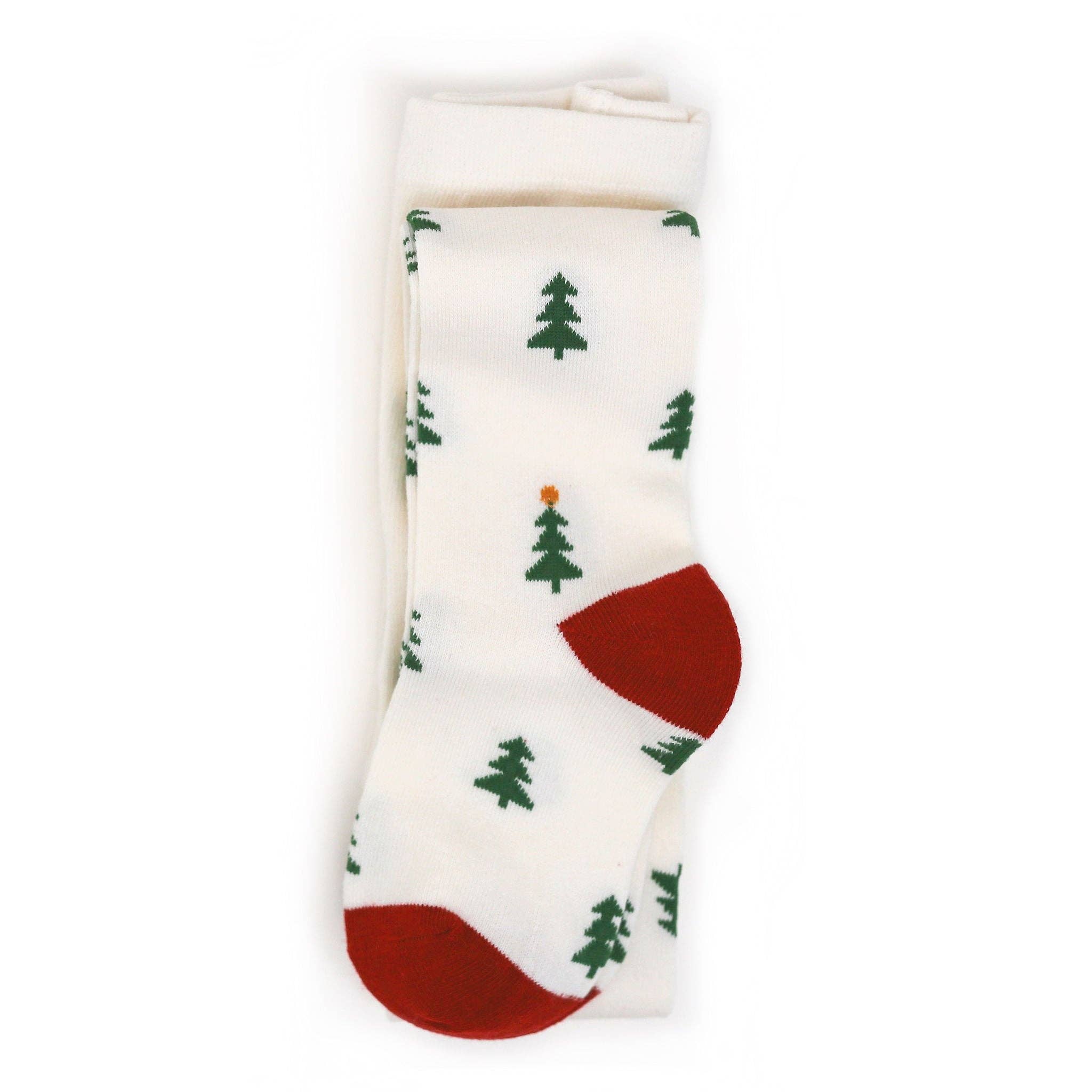 Little Stocking Co.-Christmas Tree Knit Tights