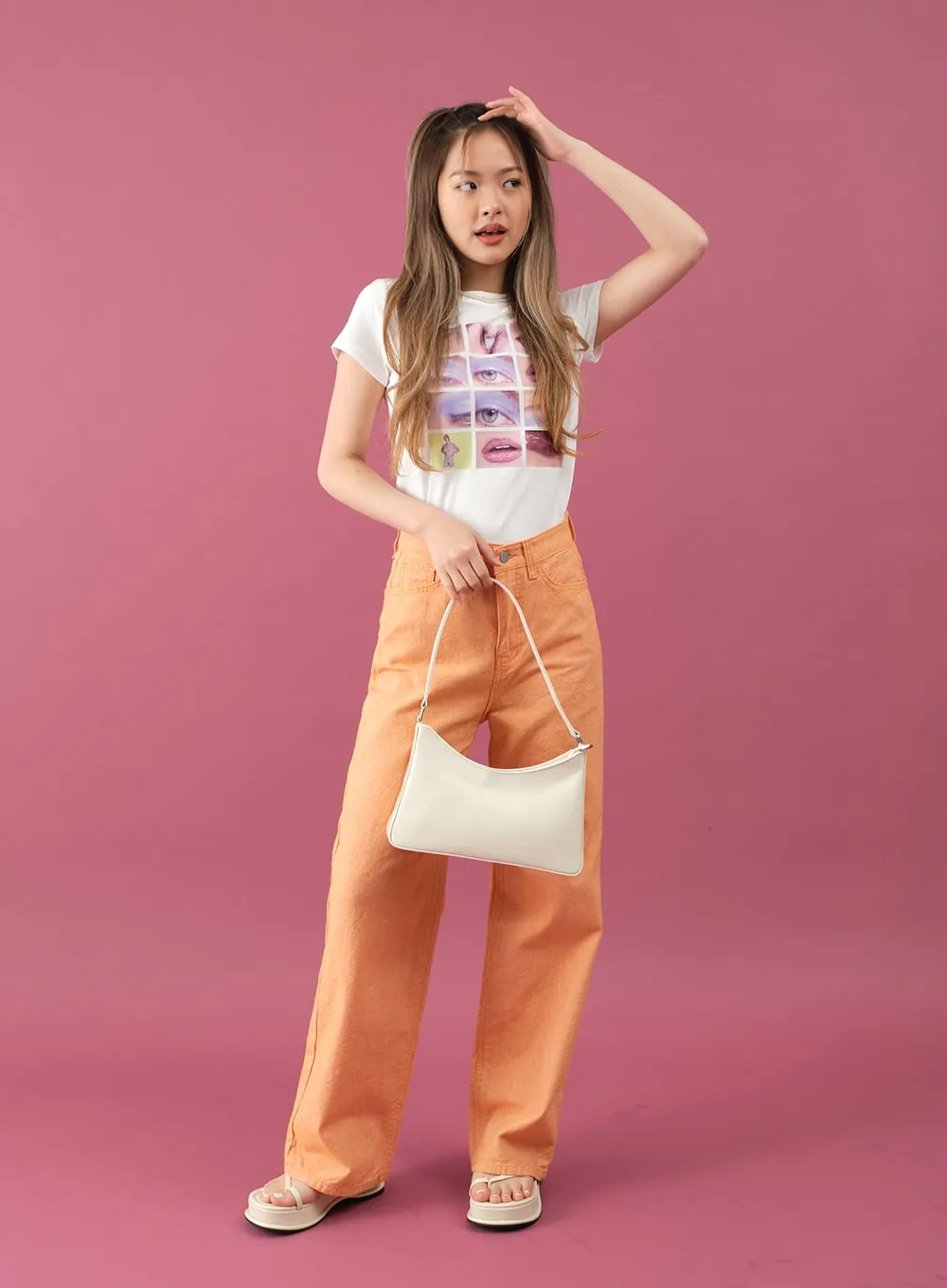 Lolipop Wide Leg Cotton Pants CY17