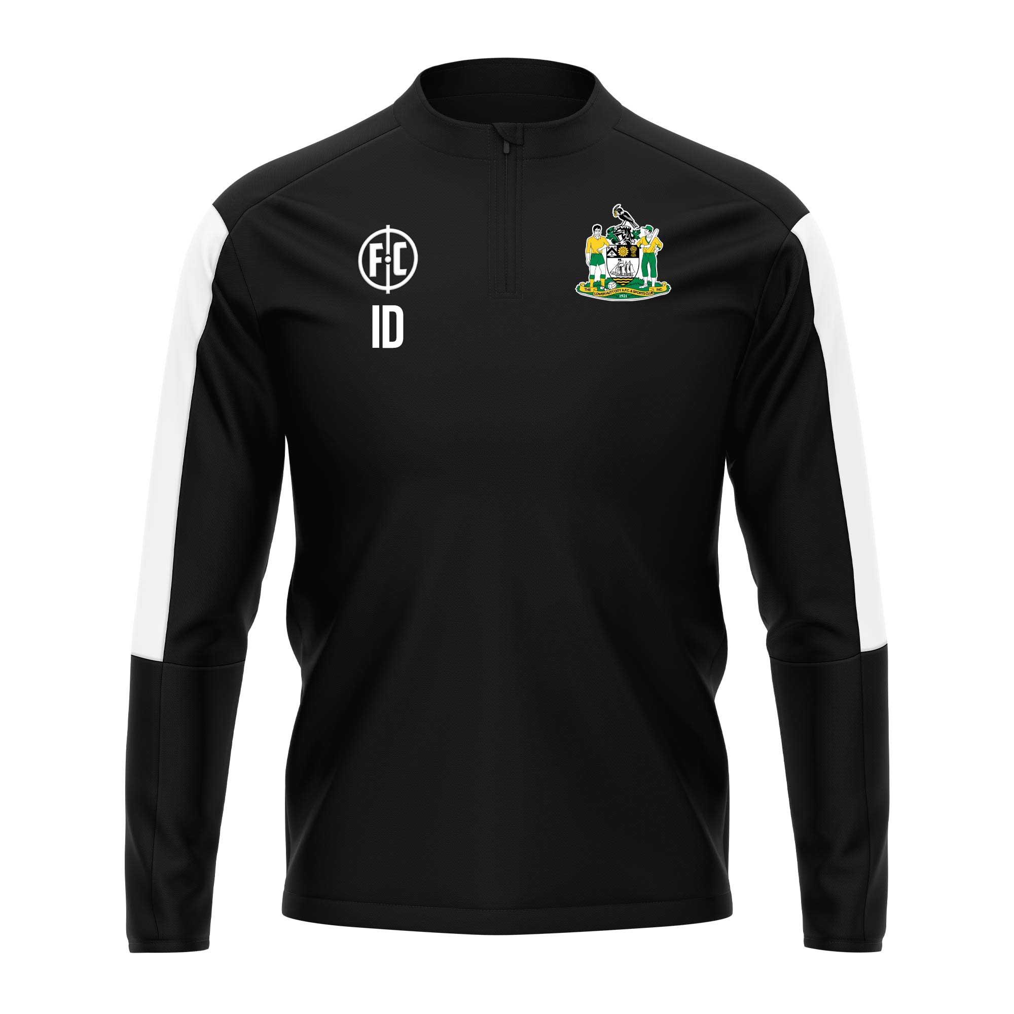 Lower Hutt City AFC 1/4 Zip Microfleece