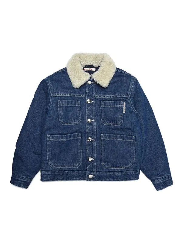 Marni Jacket Denim Blue