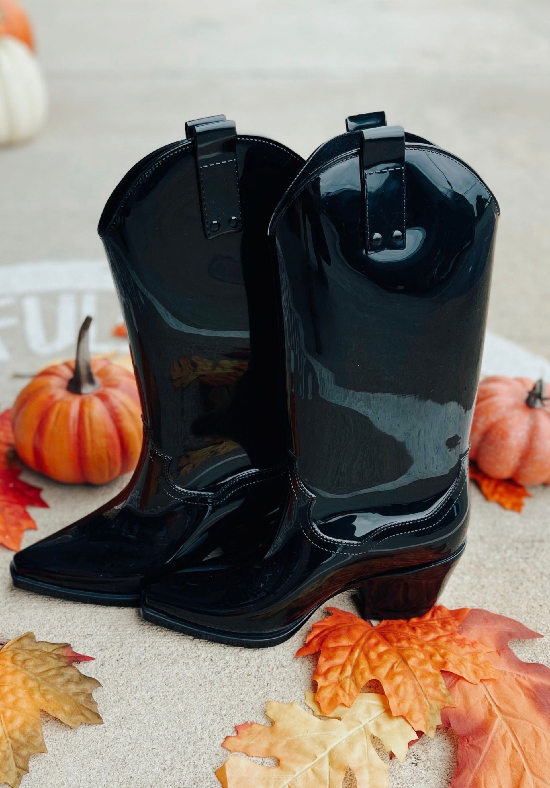 MATSSIE Annie Rain Boots | Black