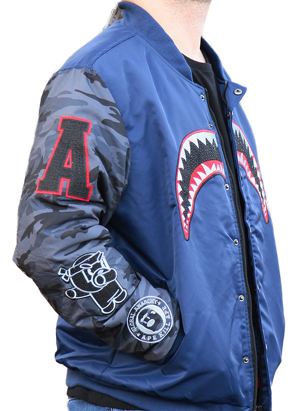 Men's Shark Bite Bomber Jacket