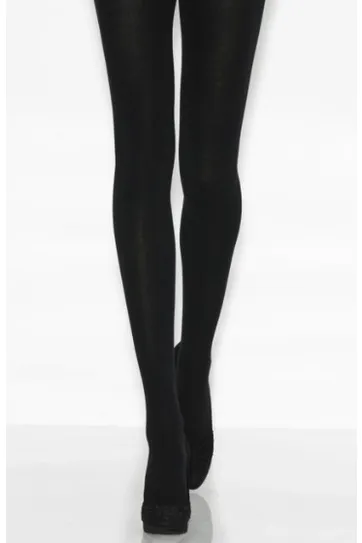 Merino Wool Tights Black