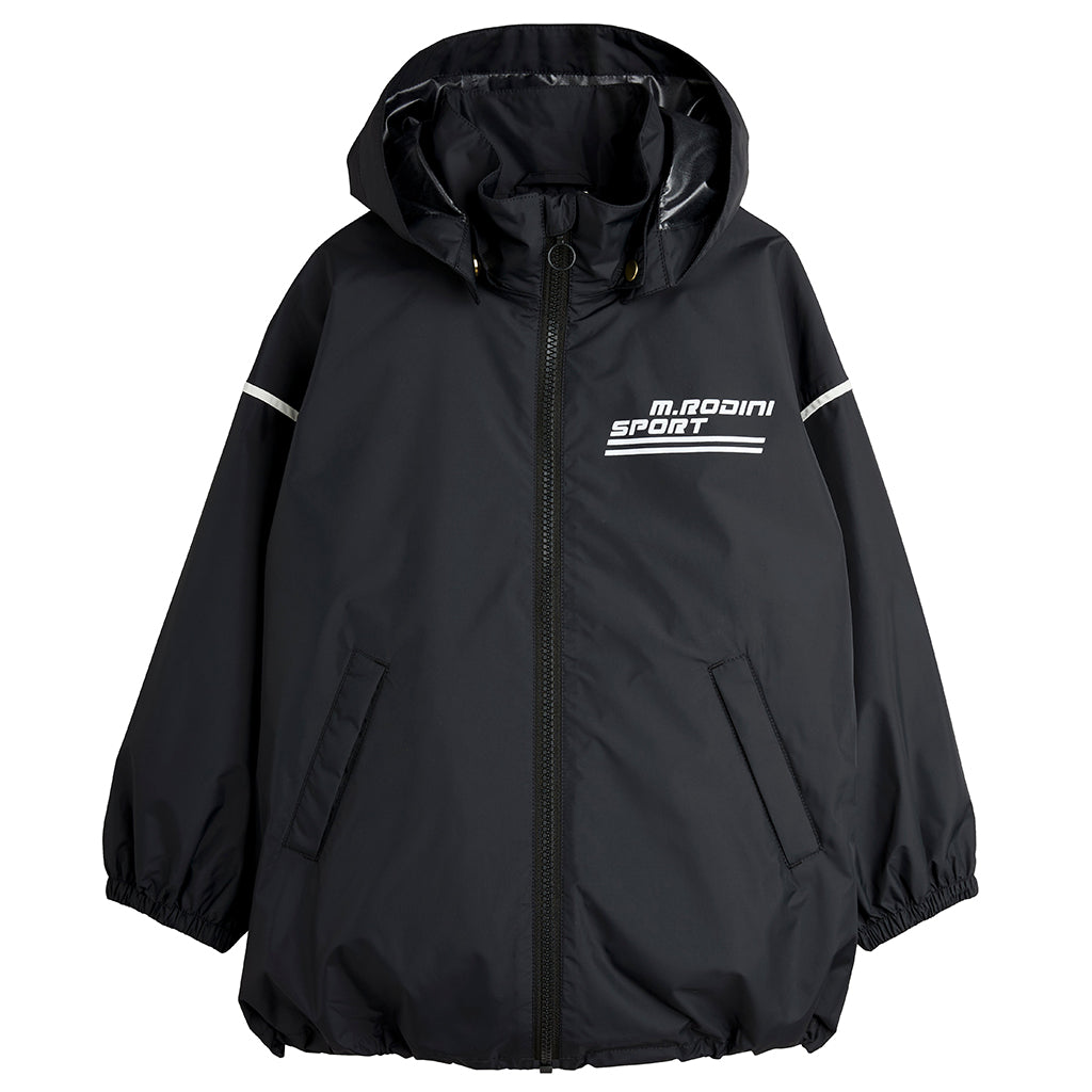 Mini Rodini Child Sport Windbreaker Black