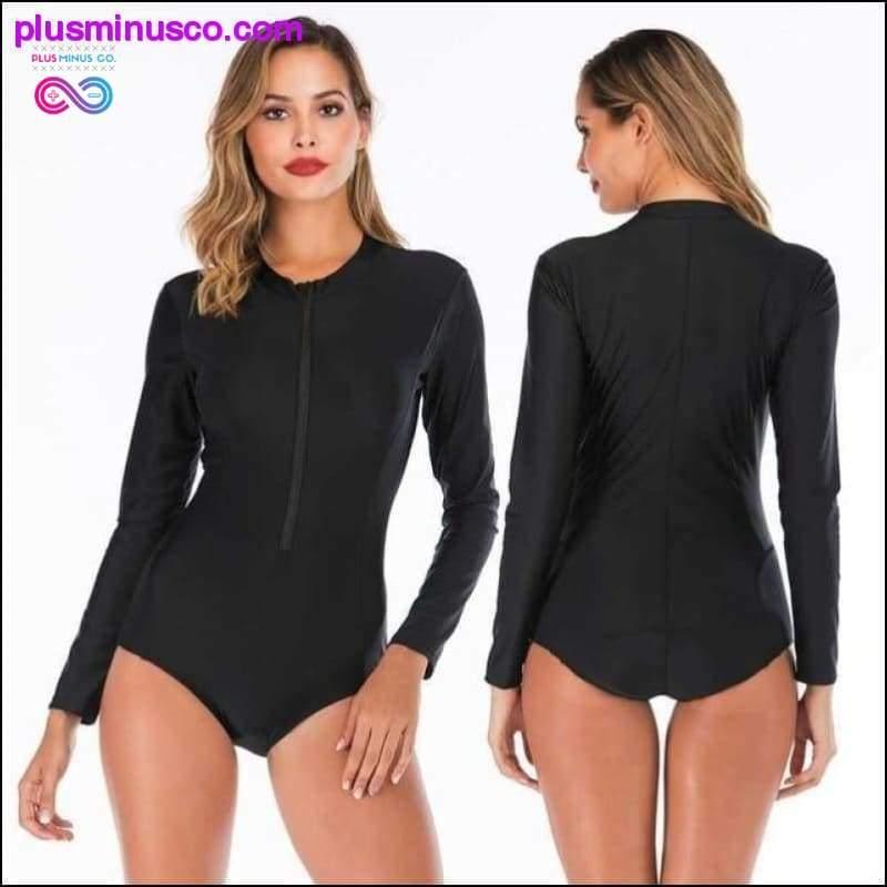 New Rashguard Long Sleeve Swimsuit One Piece Print Surf