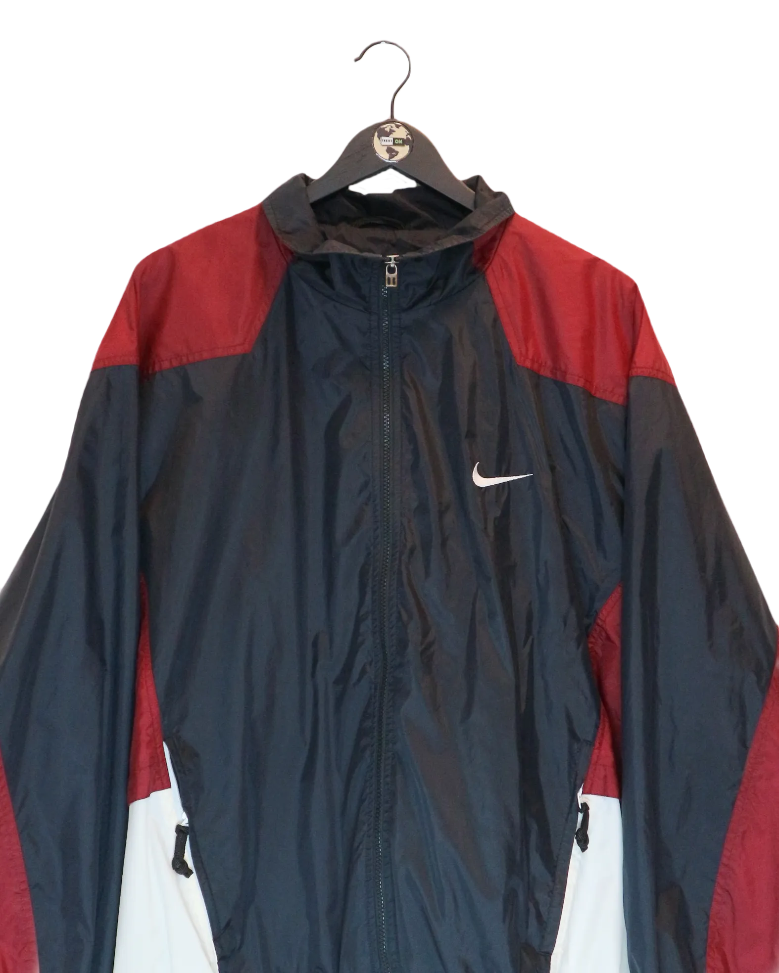 Nike Big Swoosh Vintage Windbreaker XL