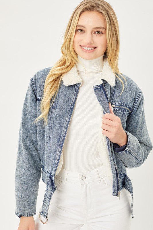 Non Stretch Denim Jacket