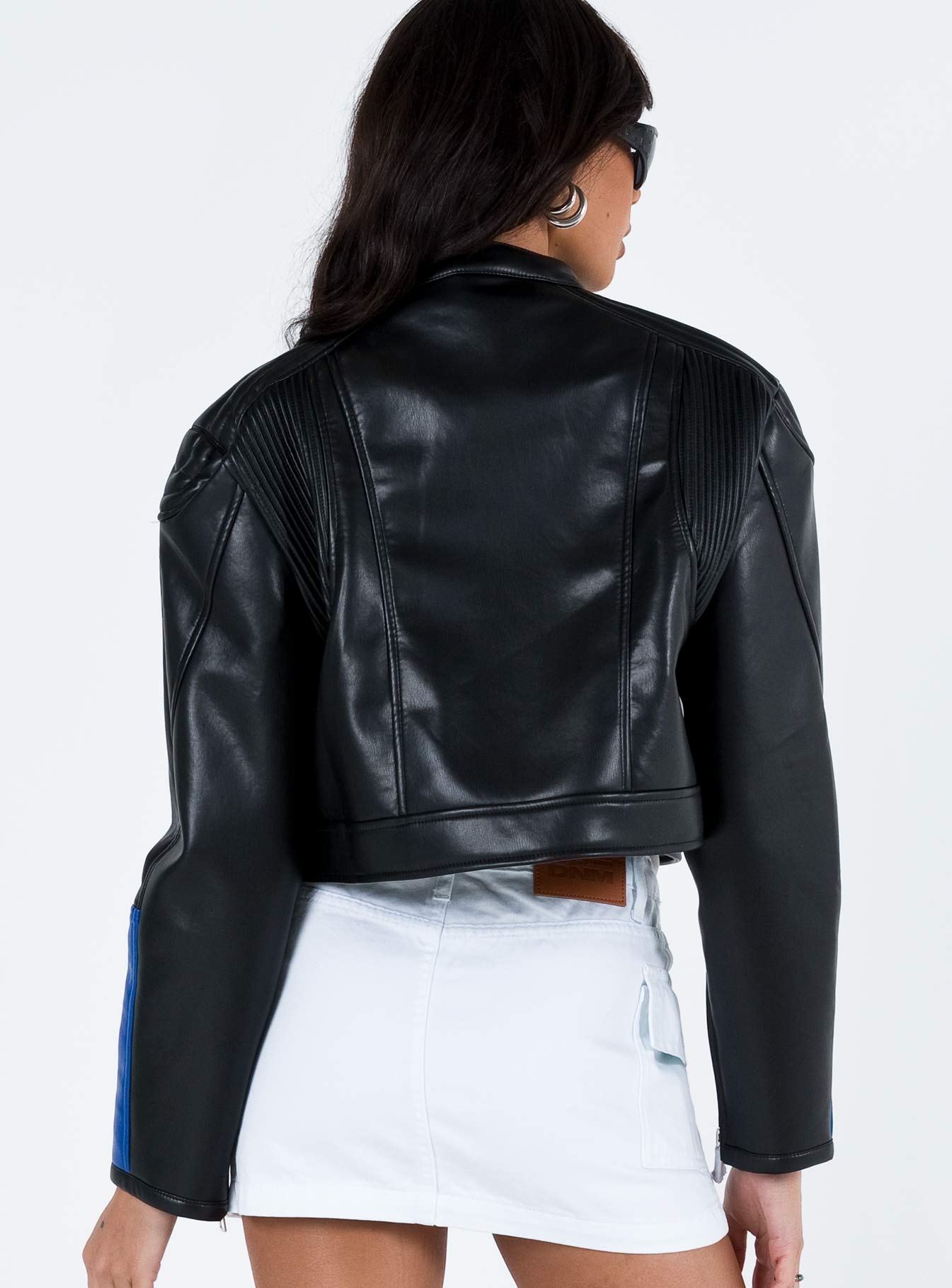 Nueve Biker Jacket Black / Blue