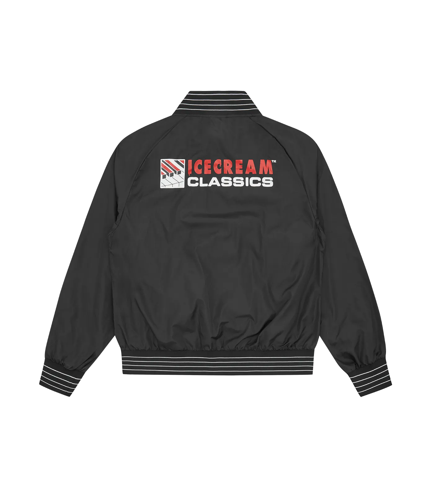 NYLON BOMBER JACKET - BLACK