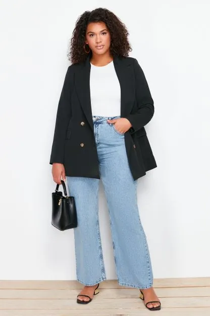 Oversize Double Breasted Blazer