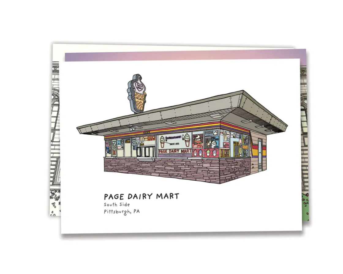 Page Dairy Mart Print (8x10)