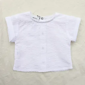 Pequeno Tocon Baby Ocre Top White